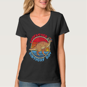 Boy Birthday I Godfather I Parasaurolophus I Famil T-Shirt