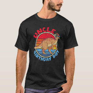 Boy Birthday I Uncle I Parasaurolophus I Family Ma T-Shirt