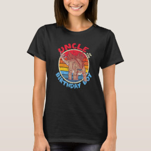 Boy Birthday I Uncle I Stegosaurus I Family Matchi T-Shirt