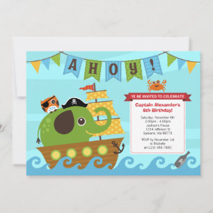 Boy Birthday Invitations