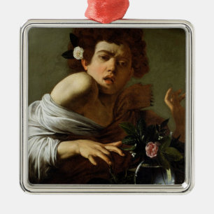 Boy Bitten by a Lizard, c.1595-1600 (oil on canvas Metal Tree Decoration