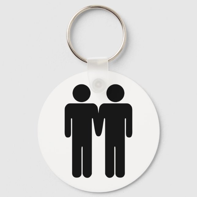 Boy + Boy Keychain (Front)