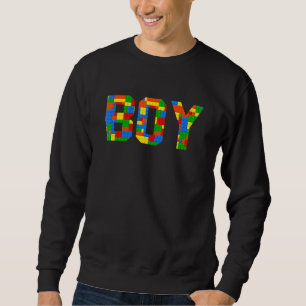 Boy Brick Builder Blocks Master Builder Sweatshirt