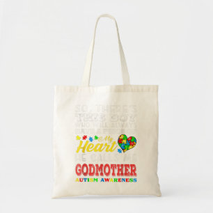boy, call, godmother, autism, awareness, tote bag