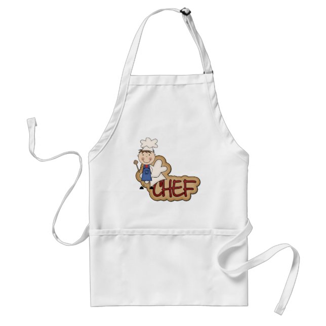 Boy Chef - White T-shirts and Gifts Standard Apron (Front)