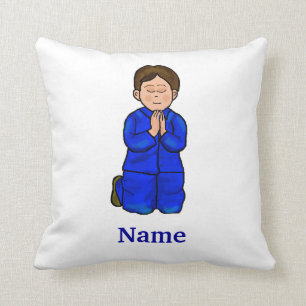 Boy Child Prayer Pillow   Customise It!