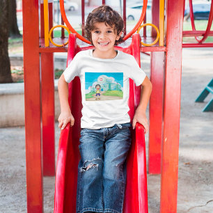 Boy Crying Outside The Hospital T-Shirt