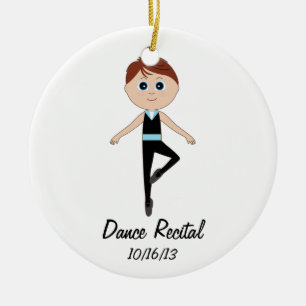 Boy Dancer: Dance Recital Commemorative Ornament