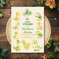 Boy Dinosaur Baby Shower