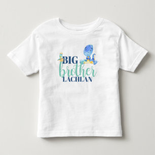 Boy Dinosaur Big Brother Toddler T-Shirt