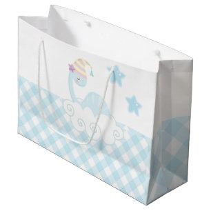 Boy Dinosaur Sleeping   Large Gift Bag