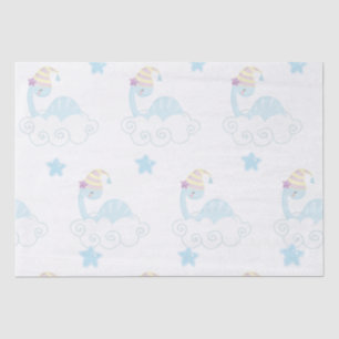 Boy Dinosaur Sleeping    Tissue Paper