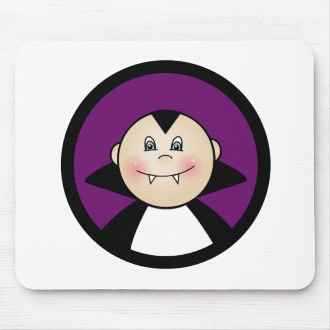 Boy Dracula Mouse Mat (Front)