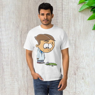 Boy Dropping An Experiment T-Shirt