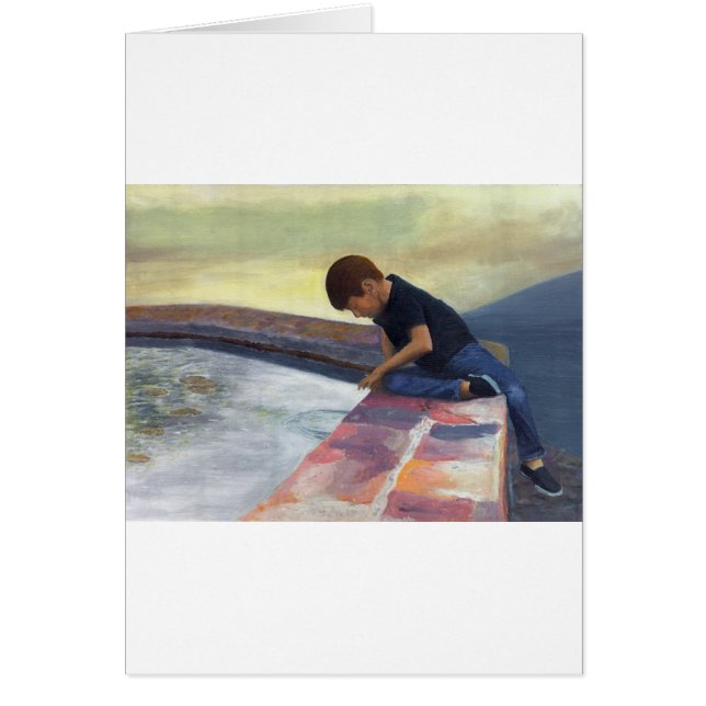 Boy Dropping Pebbles (Front)