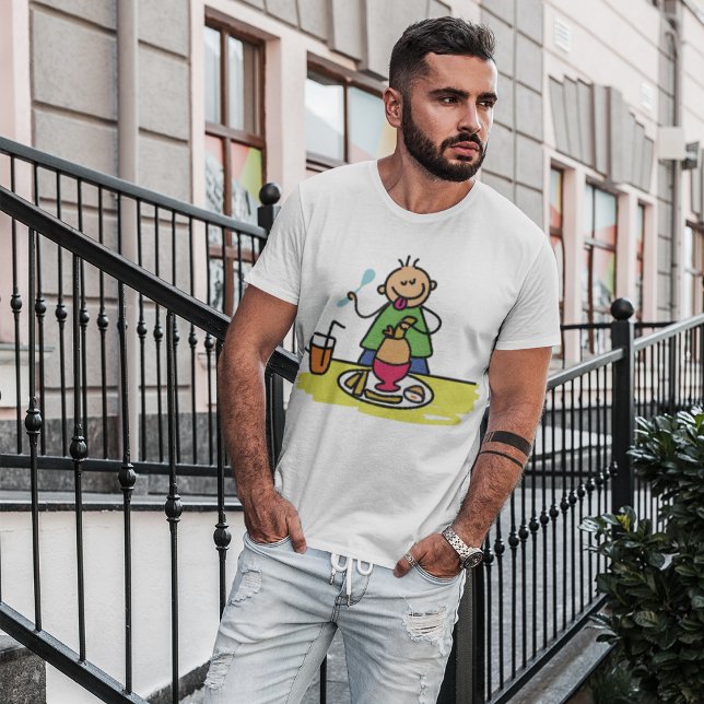 Boy Eating A Boiled Egg T-Shirt (Creator Uploaded)
