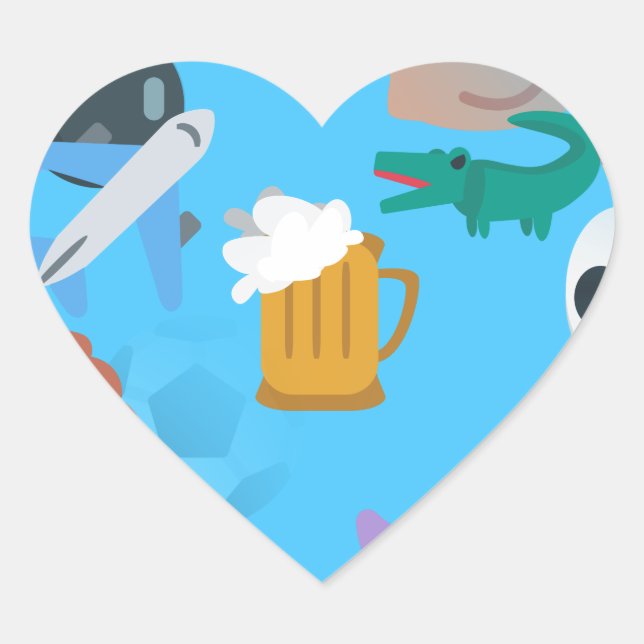 boy emoji heart sticker (Front)