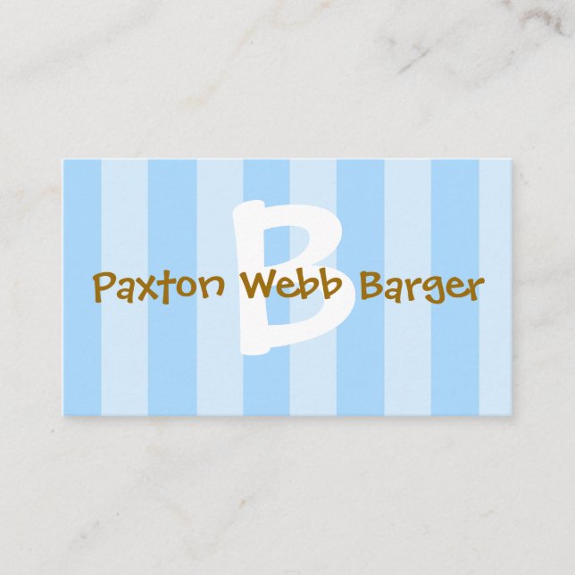 Boy Enclosure Cards (Front)