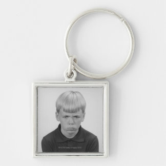Boy Facial Expressions Key Ring
