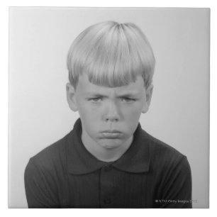 Boy Facial Expressions Tile