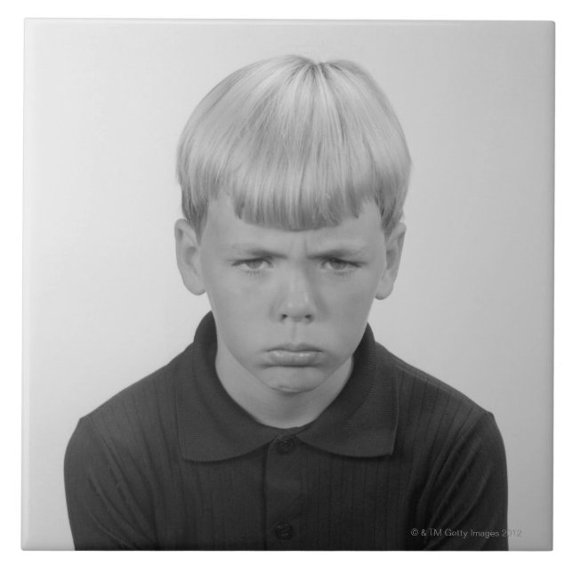 Boy Facial Expressions Tile (Front)