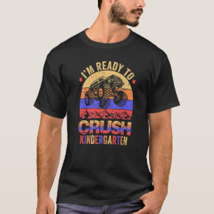 Boy First Day Of School I'm Ready To Crush Kinder T-Shirt