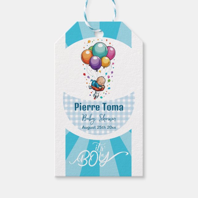 boy gift tags (Front)