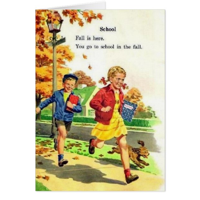 Boy & Girl Back to School (Front)