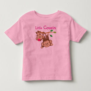 Boy, Girl Monkeys Little Cousin Toddler T-Shirt
