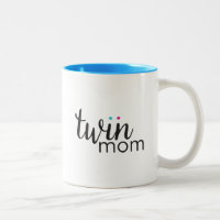 Boy Girl Twin Mum Mug