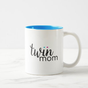 Boy Girl Twin Mum Mug