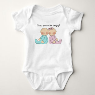 Boy Girl Twins Infant Creeper