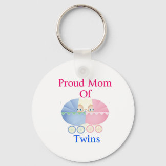 Boy/Girl Twins Key Ring