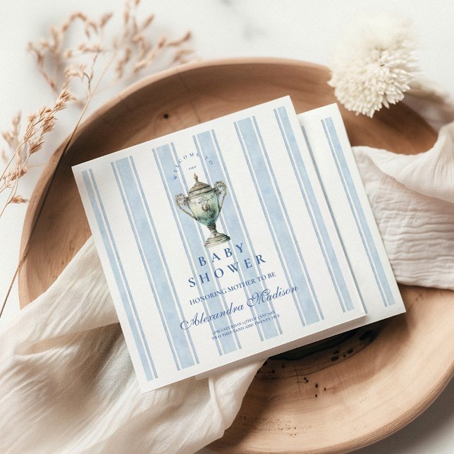 Boy Golf Baby Shower  Napkin (Creator Uploaded)