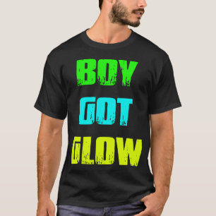 Boy Got Glow Party Shirt Neon 80's Party Birthday