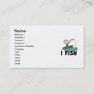 Boy I Fish Business Card