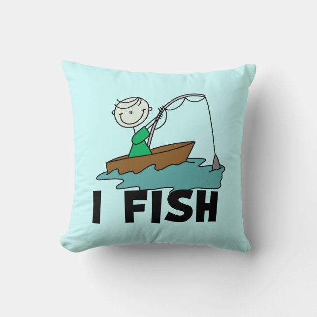 Boy I Fish Cushion (Front)