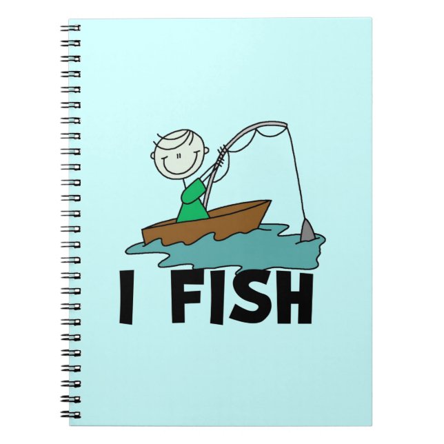 Boy I Fish Notebook (Front)