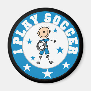 Boy I Play Soccer Tshirts and Gifts Magnet