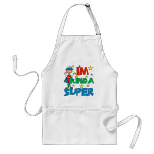 Boy I'm Kinda Super Standard Apron