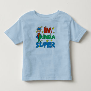 Boy I'm Kinda Super Toddler T-Shirt