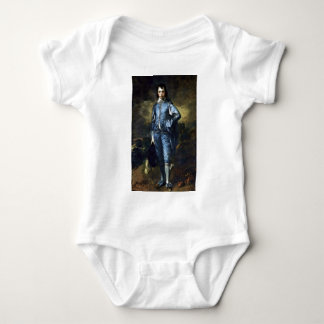 Boy In Blue (Portrait Of Jonathan Buttall) By Gain Baby Bodysuit