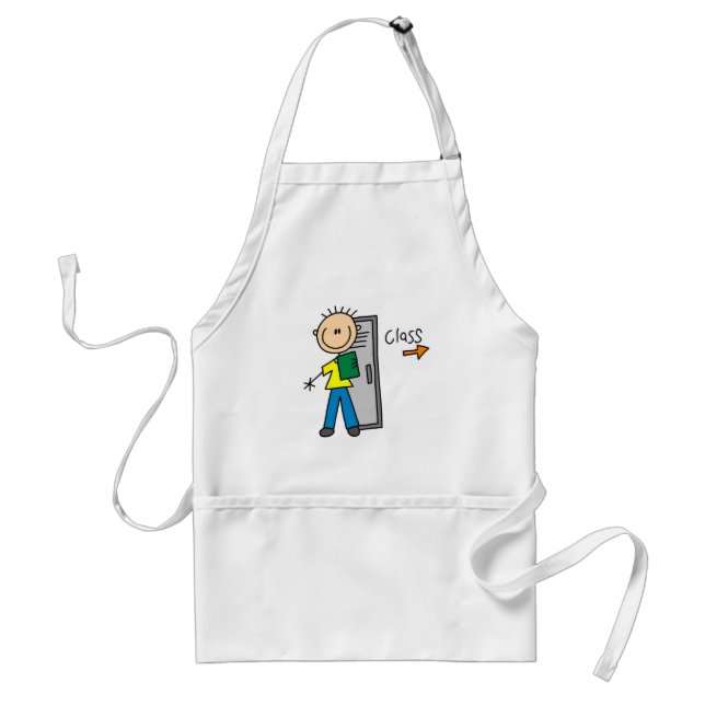 Boy in School Standard Apron (Front)