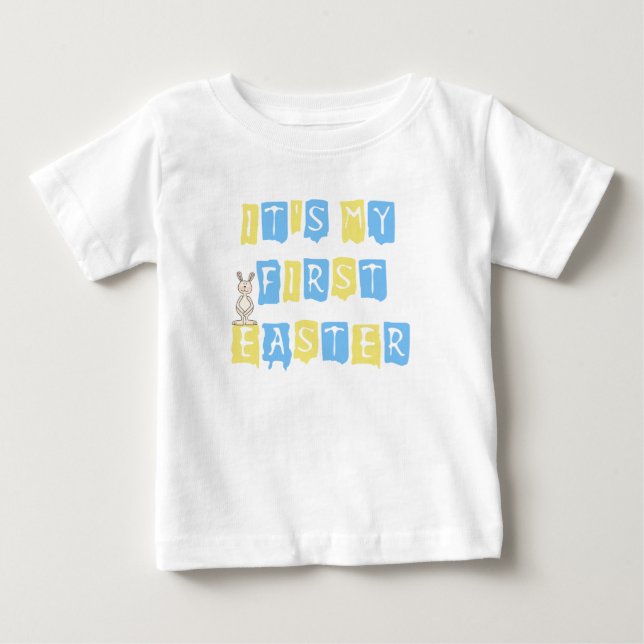 Boy It's My First Easter Tshirt (Front)