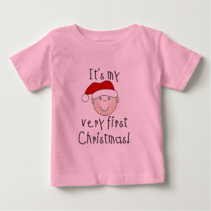 Boy It's My Very 1st Christmas Baby T-Shirt