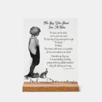 Boy John Bauer Original Poetry Acrylic Sig