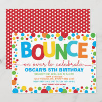 Boy Jump Birthday Bounce House Trampoline Party