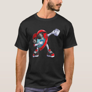 Boy Kid Valentine Day Quarantine Apparel Heart Wea T-Shirt