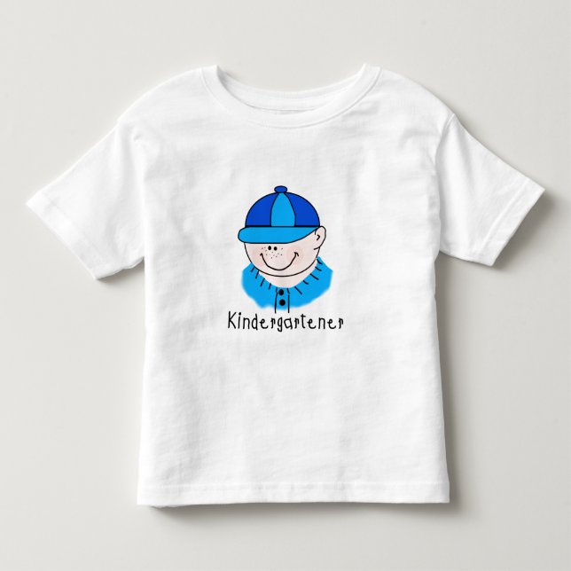 Boy Kindergartener Toddler T-Shirt (Front)