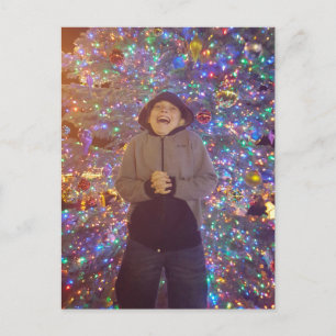 Boy Laughing  Postcard